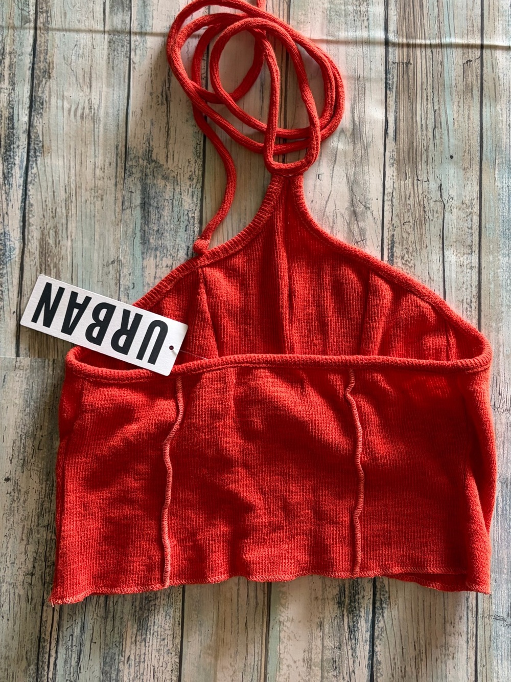 Urban Outfitters Casablanca Seamed Halter Top Size Small NWT - Picture 3 of 4